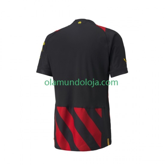Camisola Manchester City Homem Equipamento Segundo 2022-2023 Manga Curta